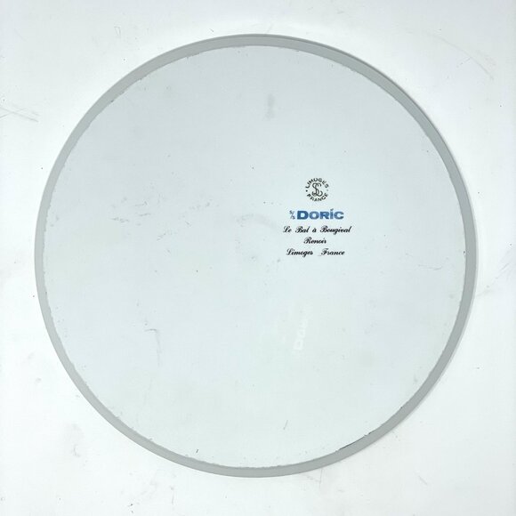 Vintage Limoges‎ Doric  10” Renoir Collector’s Plate Le Bal À Bougival - Picture 2 of 5